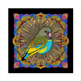 Beautiful Bright Parrot | Posters and Art